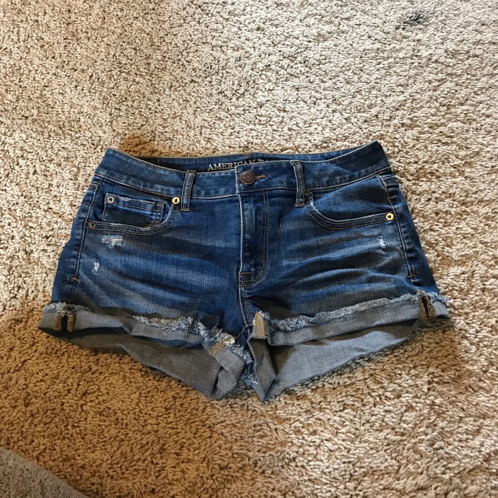 American Eagle shortie shorts. Size 8.